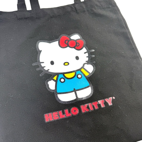 Sanrio Hello Kitty x Forever 21 Black Tote Bag NEW - Picture 5 of 8